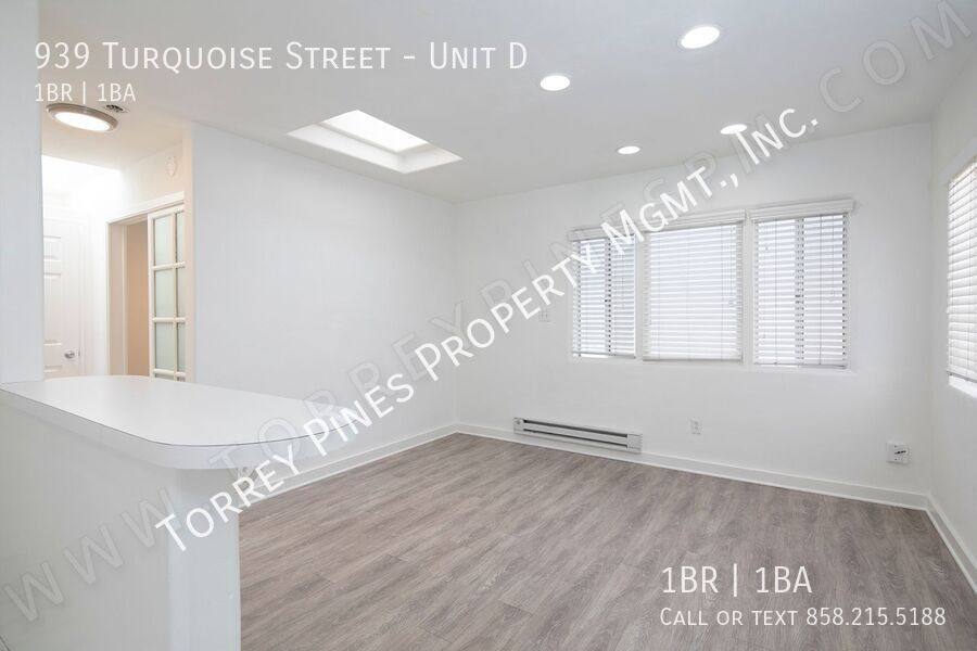 Apartment for rent at 939 Turquoise St #D, San Diego, CA 92109