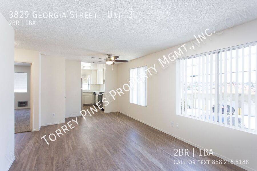 Apartment for rent at 3829 Georgia St #3, San Diego, CA 92103