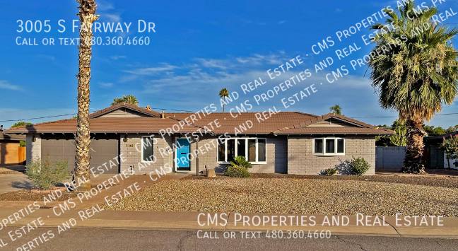 House for rent at 3005 S Fairway Dr, Tempe, AZ 85282