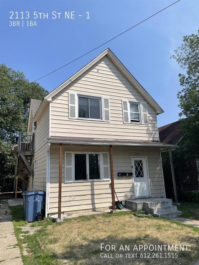 Apartment for rent at 2113 5th St NE #1, Minneapolis, MN 55418