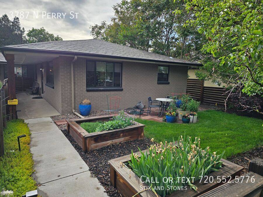 Townhouse for rent at 3787 N Perry St, Denver, CO 80212