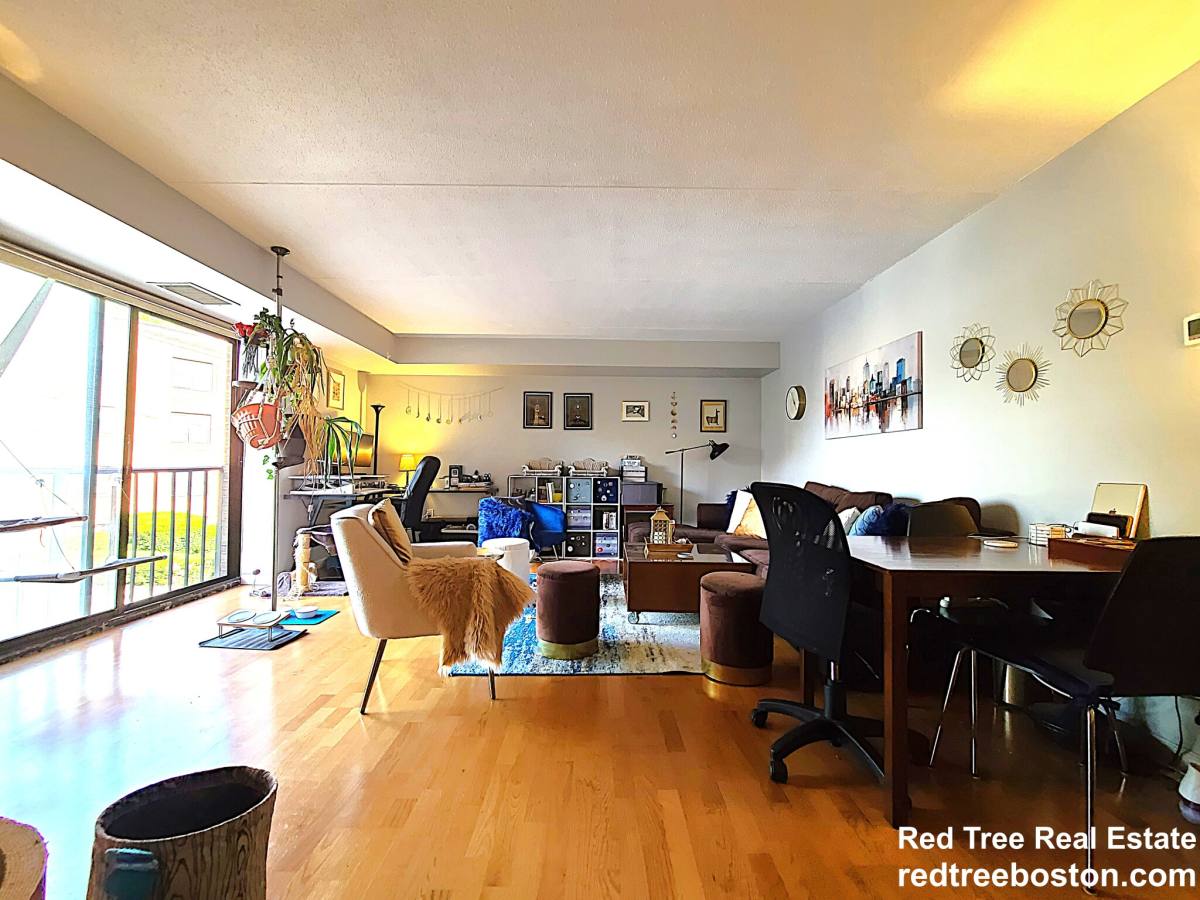 Condo for rent at 1243 Beacon St #2D, Brookline, MA 02446