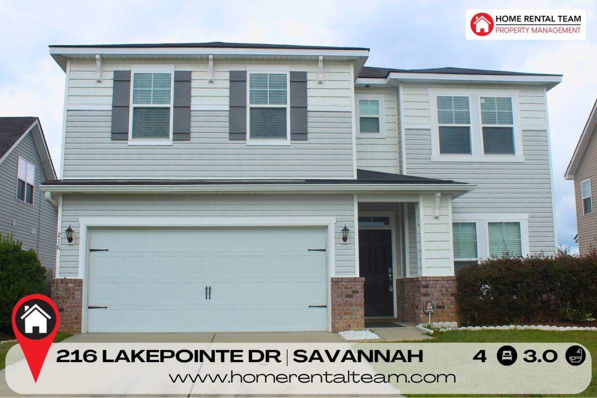 House for rent at 216 Lakepointe Dr, Port Wentworth, GA 31407