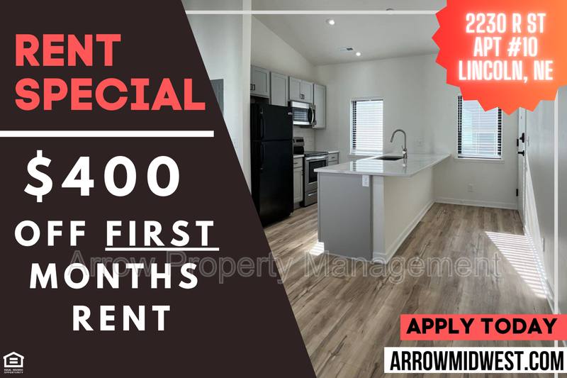 Apartment for rent at 2230 R St #10, Lincoln, NE 68503