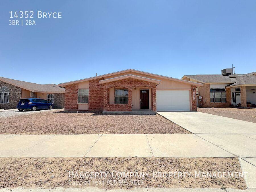 House for rent at 14352 Bryce, El Paso, TX 79928