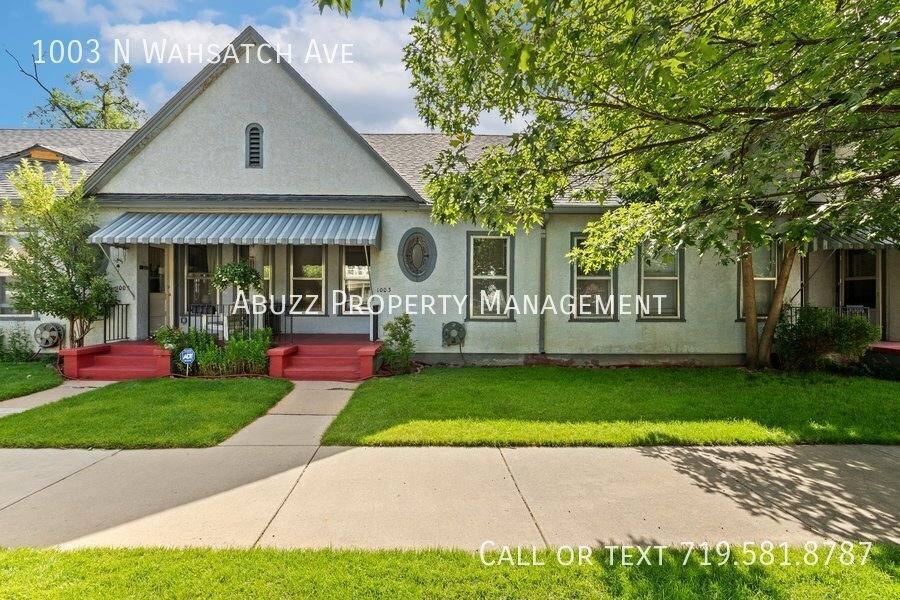 Townhouse for rent at 1003 N Wahsatch Ave, Colorado Springs, CO 80903