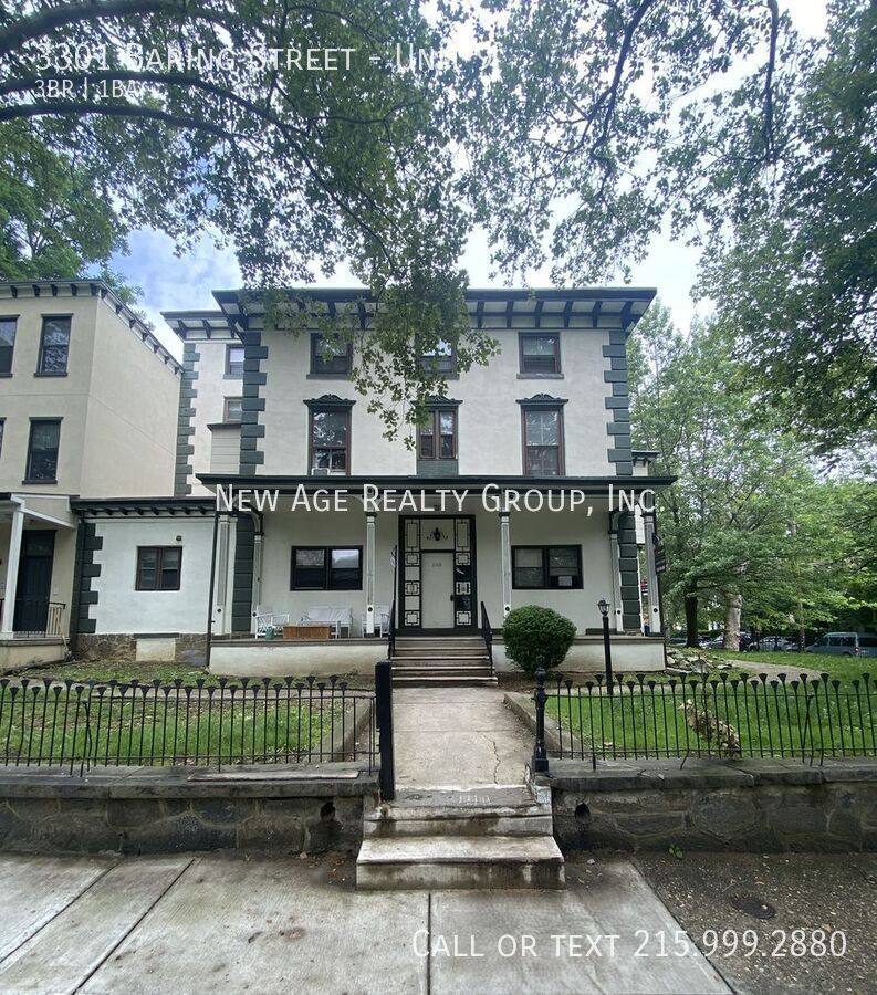Apartment for rent at 3301 Baring St #9, Philadelphia, PA 19104