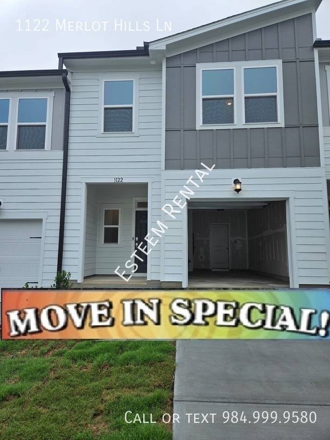 Townhouse for rent at 1122 Merlot Hills Lane #1, Durham, NC 27704