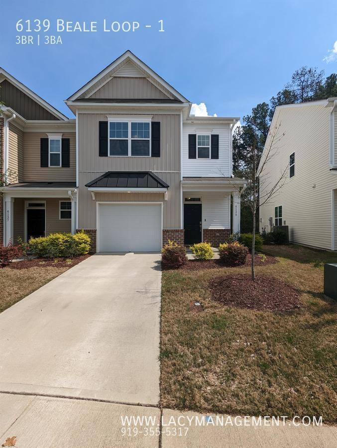 Townhouse for rent at 6139 Beale Loop, Raleigh, NC 27616