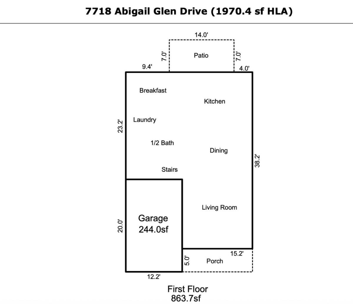Townhouse for rent at 7718 Abigail Glen Dr, Charlotte, NC 28212