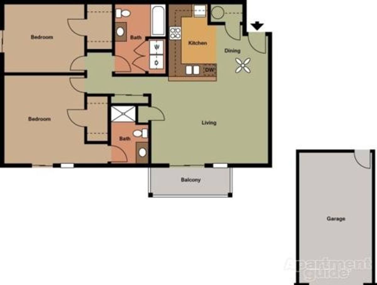 Apartment for rent at 201 Air Park Dr, Watertown, WI 53094