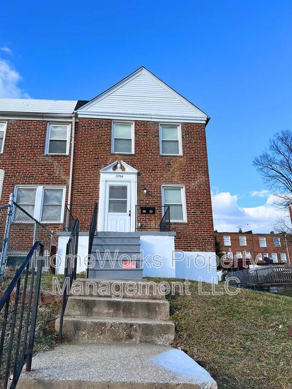 Townhouse for rent at 3744 Elmley Ave, Baltimore, MD 21213