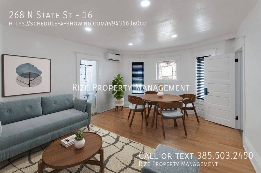 Apartment for rent at 268 N State St #16, Salt Lake City, UT 84103