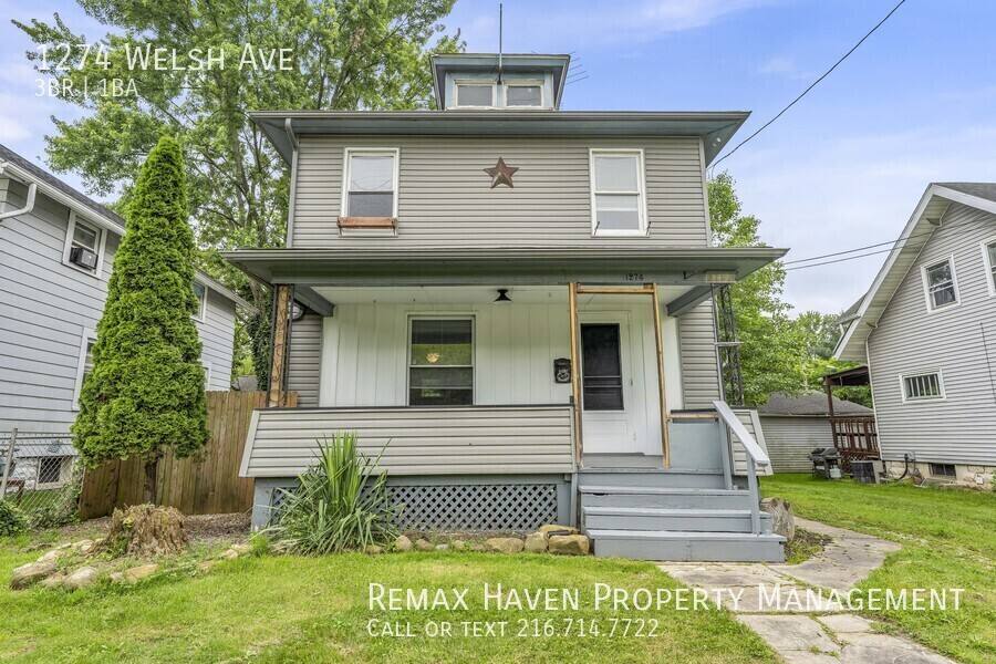 House for rent at 1274 Welsh Ave, Akron, OH 44314