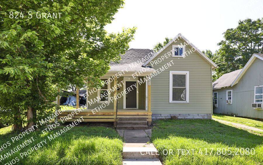 House for rent at 824 S Grant, Springfield, MO 65806