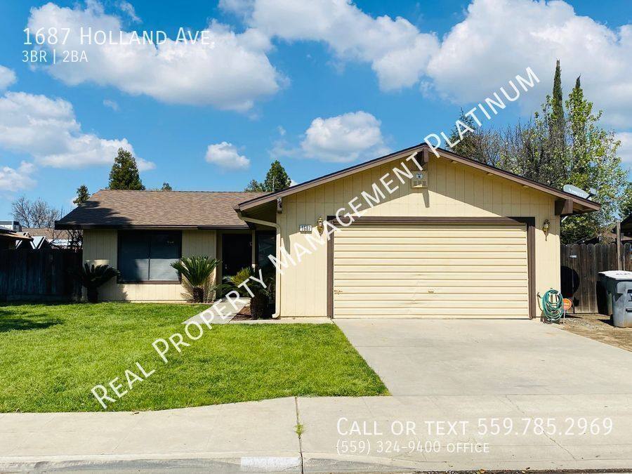 House for rent at 1687 Holland Ave, Clovis, CA 93611