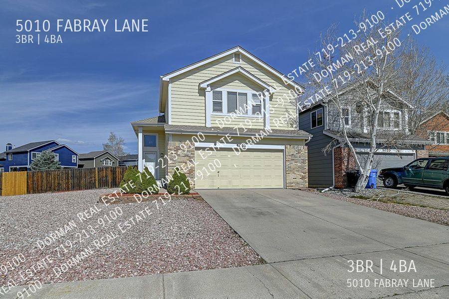 House for rent at 5010 Fabray Lane, Colorado Springs, CO 80922