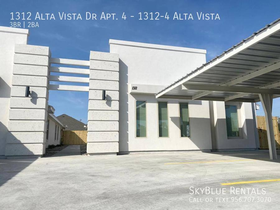 Apartment for rent at 1312 Alta Vista Dr #4, Weslaco, TX 78596