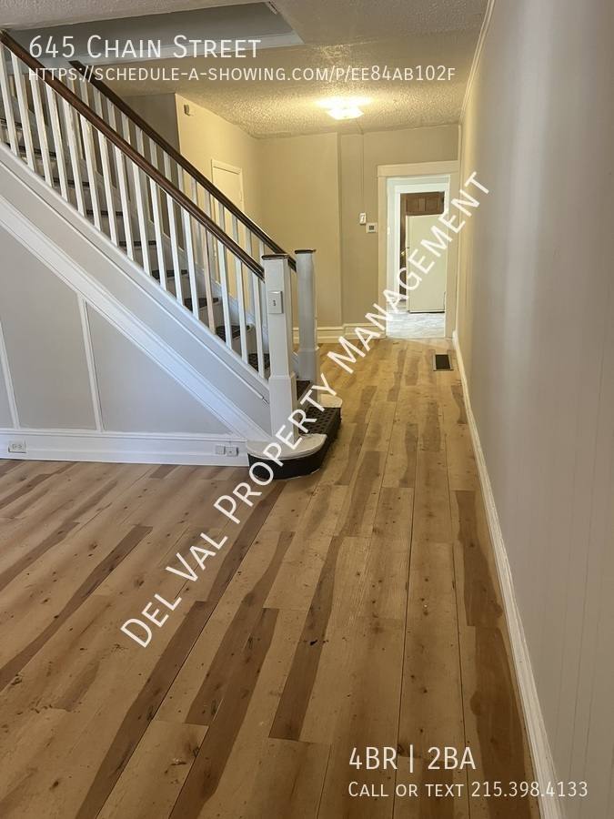 Townhouse for rent at 645 Chain St, Norristown, PA 19401