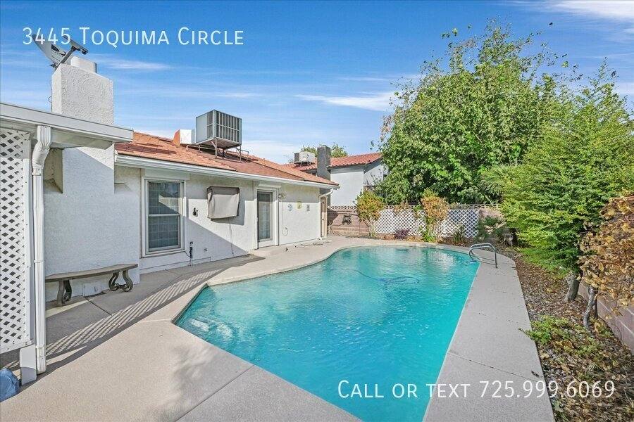 House for rent at 3445 Toquima Circle, Las Vegas, NV 89120