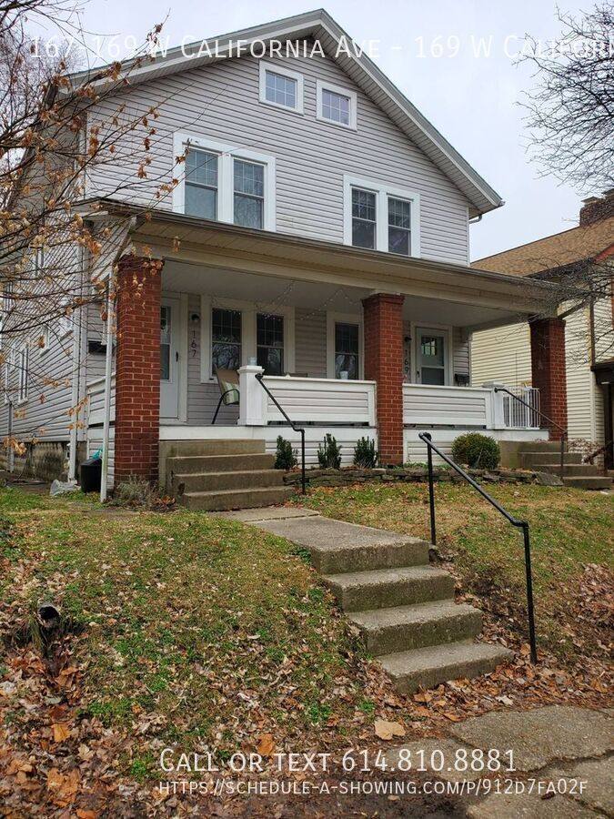 Apartment for rent at 167-169 W California Ave, Columbus, OH 43202