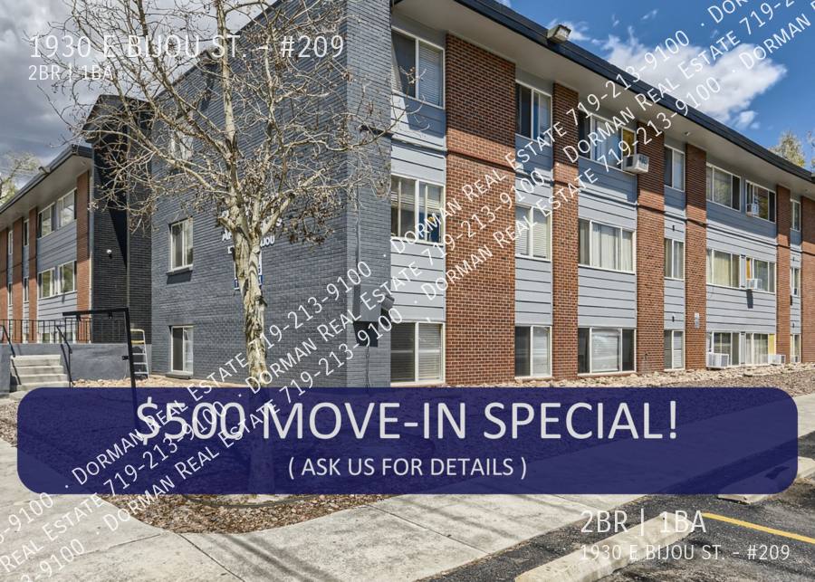 Apartment for rent at 1930 E Bijou St #209, Colorado Springs, CO 80909