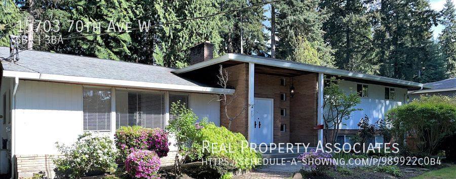 House for rent at 15703 70th Ave W, Edmonds, WA 98026