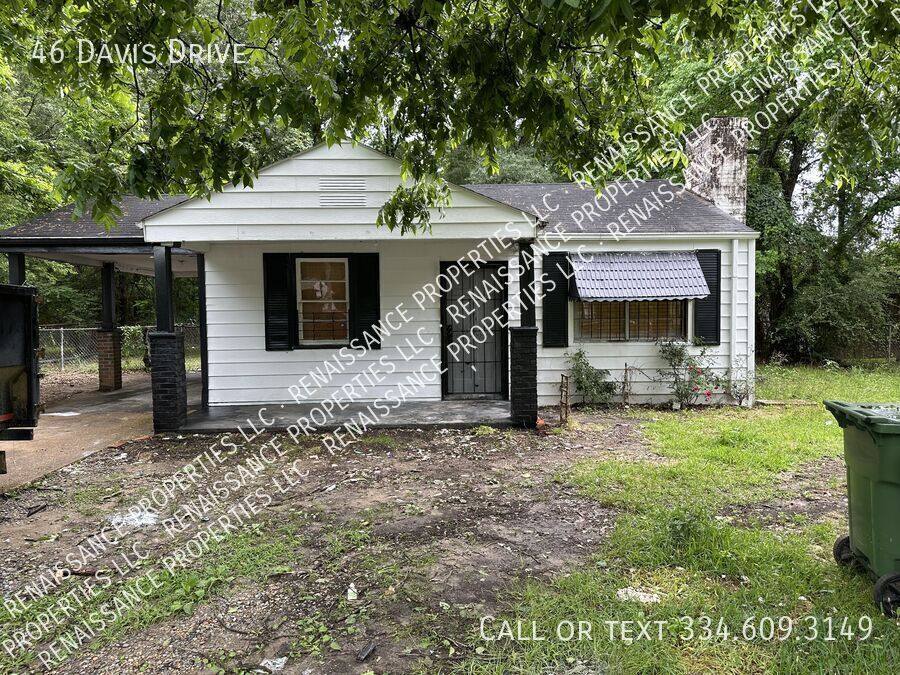 House for rent at 46 Davis Dr, Montgomery, AL 36105