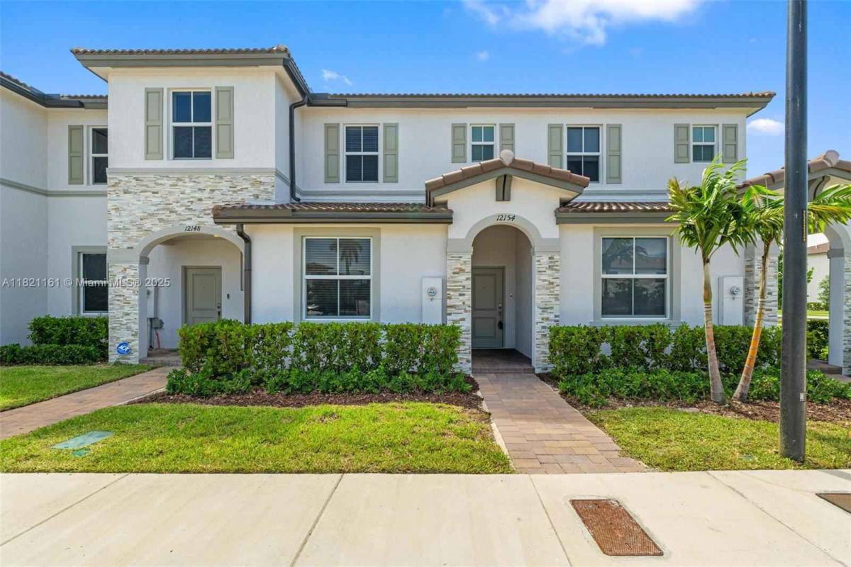 Townhouse for rent at 12154 NW 24th Court, Miami, FL 33167