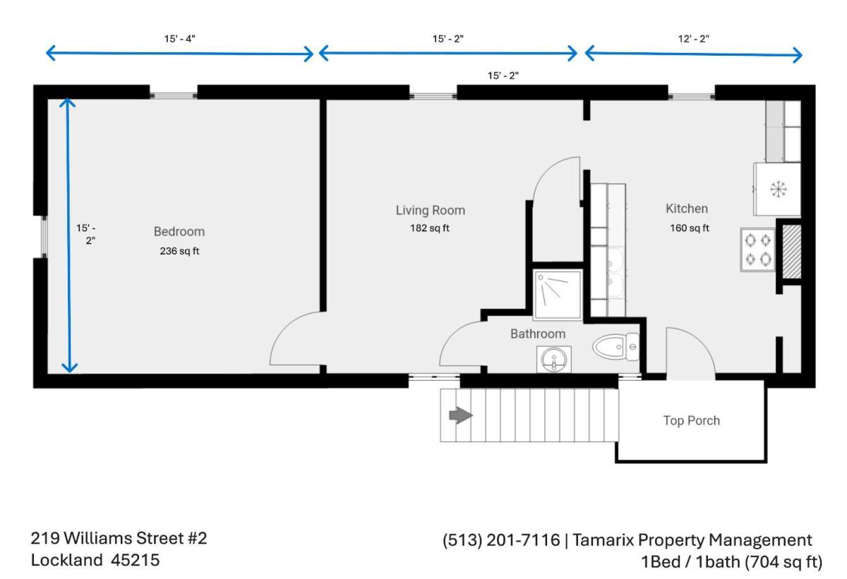 House for rent at 219 Williams St #1, Cincinnati, OH 45215