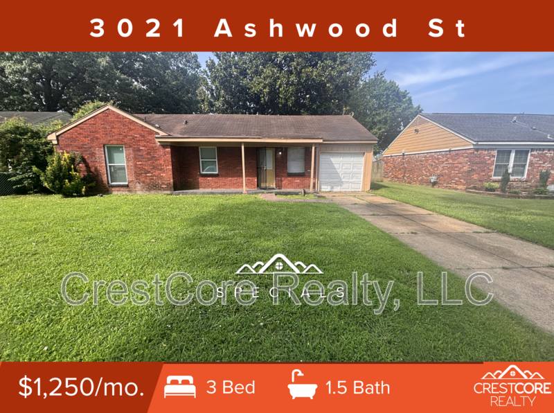 House for rent at 3021 Ashwood St, Memphis, TN 38118