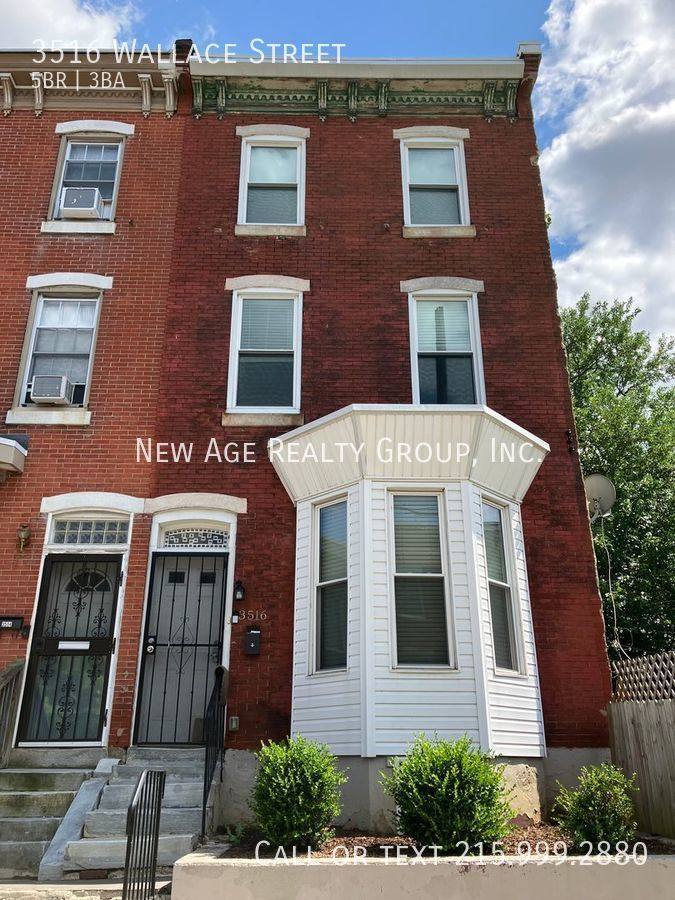 House for rent at 3516 Wallace St, Philadelphia, PA 19104