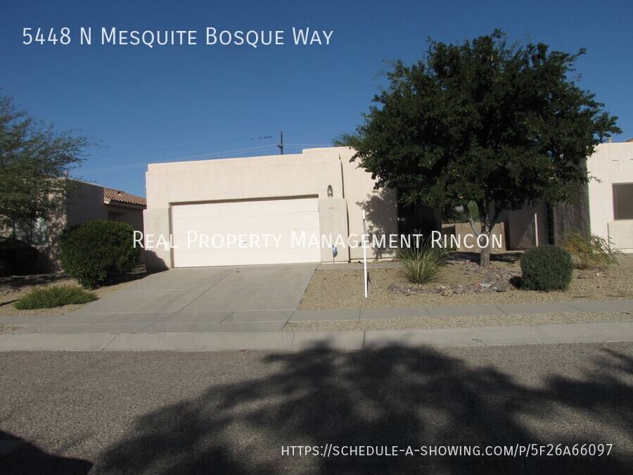 House for rent at 5448 N Mesquite Bosque Way, Tucson, AZ 85704