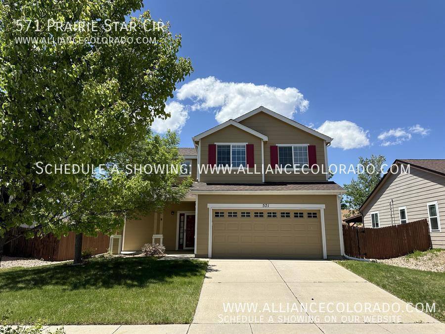 House for rent at 571 Prairie Star Circle, Colorado Springs, CO 80916