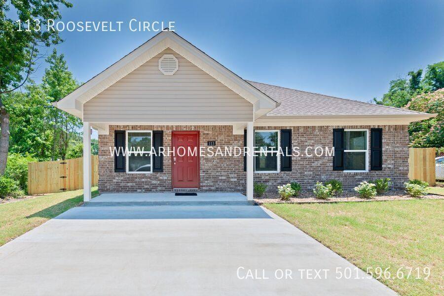 House for rent at 113 Roosevelt Circle, Jacksonville, AR 72076