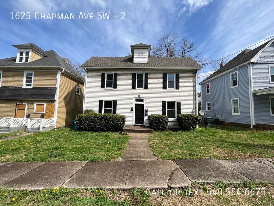 Apartment for rent at 1625 Chapman Ave SW #2, Roanoke, VA 24016