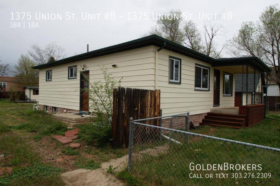 Apartment for rent at 1375 Union St #B, Golden, CO 80401