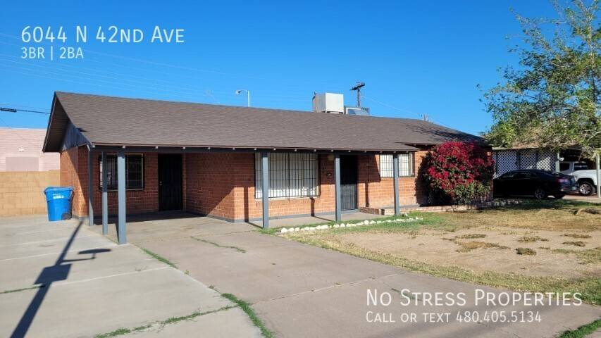 House for rent at 6044 N 42nd Ave, Phoenix, AZ 85019