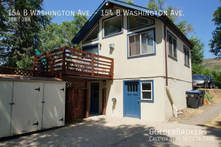 Apartment for rent at 154 B Washington Ave, Golden, CO 80403