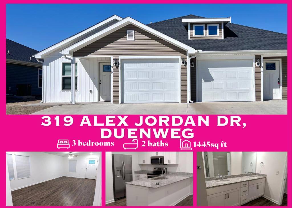 Townhouse for rent at 319 Alex Jordan Dr, Duenweg, MO 64841