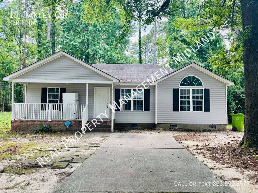 House for rent at 19 Oakley Circle, Columbia, SC 29223