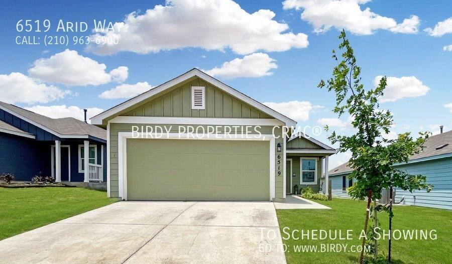 House for rent at 6519 Arid Way, San Antonio, TX 78252