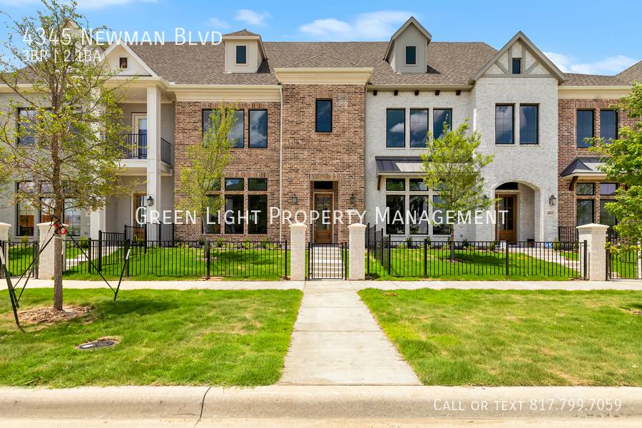 Townhouse for rent at 4345 Newman Blvd, Frisco, TX 75033