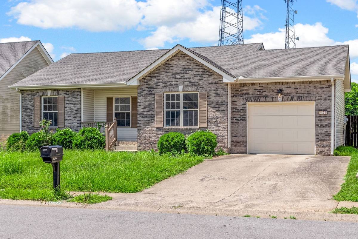 House for rent at 2611 Cider Dr, Clarksville, TN 37040