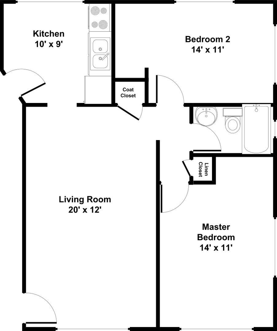 Apartment for rent at 1600 Page Industrial Blvd, Saint Louis, MO 63132