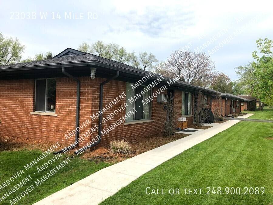 Apartment for rent at 2303B W 14 Mile Rd, Royal Oak, MI 48073