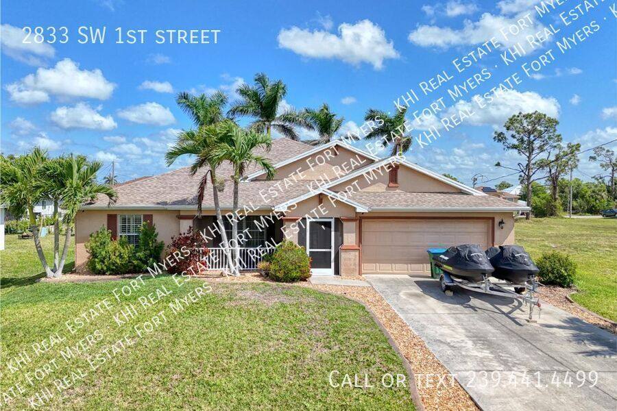 House for rent at 2833 SW 1st St, Cape Coral, FL 33991