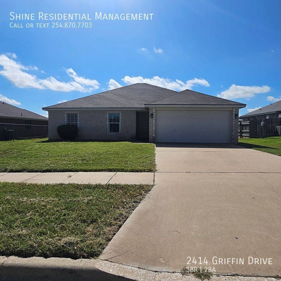 House for rent at 2414 Griffin Dr, Copperas Cove, TX 76522