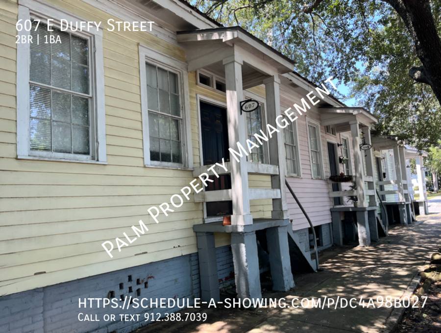 House for rent at 607 E Duffy St, Savannah, GA 31401
