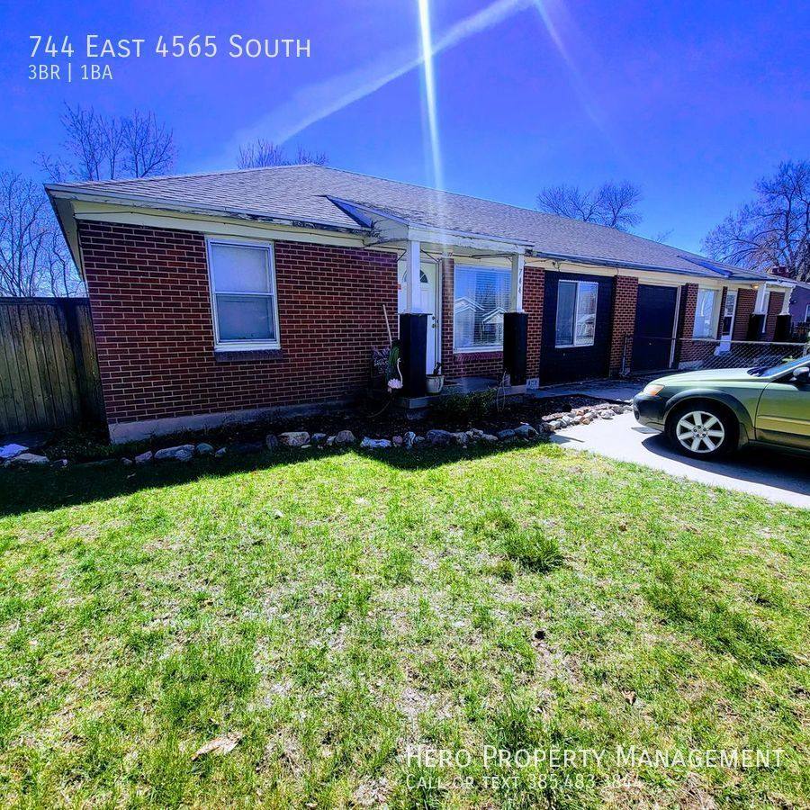 House for rent at 744 E 4565 S, Salt Lake City, UT 84121